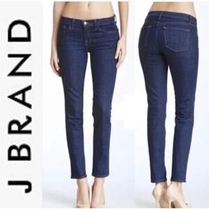 J BRAND LOW RISE SEXY SKINNY DARK BLUE JEANS SIZE 26